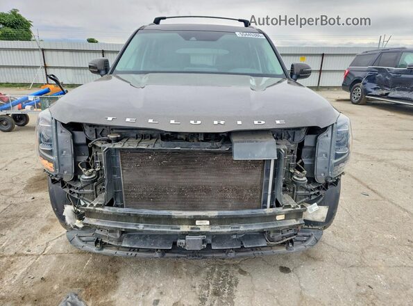 5XYP64HC1MG191625 2021 KIA TELLURIDE Green Вид спереду