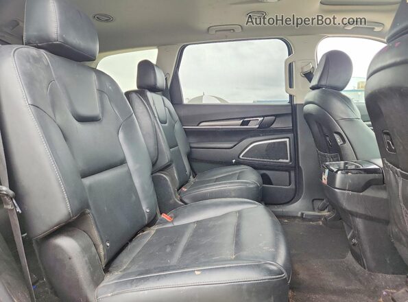 5XYP64HC1MG191625 2021 KIA TELLURIDE Green Вид задньої частини салону