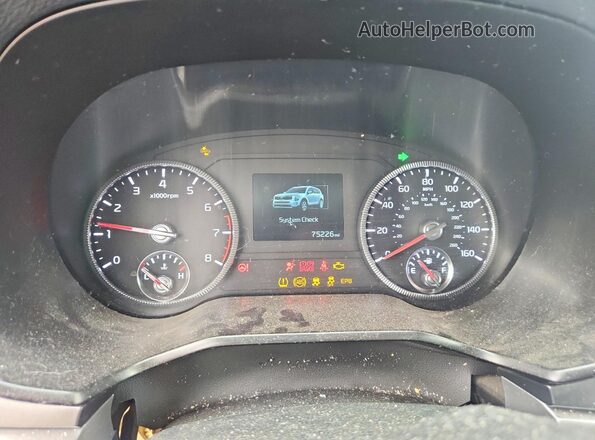5XYP64HC1MG191625 2021 KIA TELLURIDE Green Вид щитка приладів