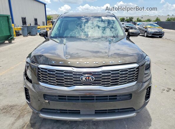5XYP64HC3LG089208 2020 KIA TELLURIDE Green Widok z przodu