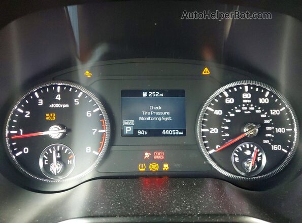 5XYP64HC3LG089208 2020 KIA TELLURIDE Green Widok zestawu wskaźników
