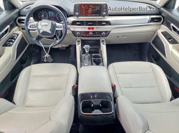 5XYP64HC3LG089208 2020 KIA TELLURIDE Green Widok deski rozdzielczej