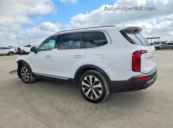5XYP64HC3MG147805 2021 KIA TELLURIDE White Հետևի ձախ