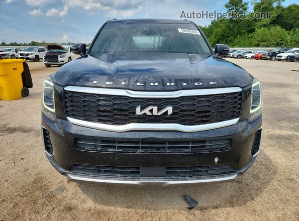 5XYP64HC3NG242091 2022 KIA TELLURIDE Черный Вид спереди