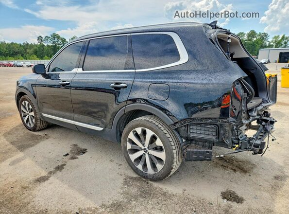 5XYP64HC3NG242091 2022 KIA TELLURIDE Черный Задняя левая четверть