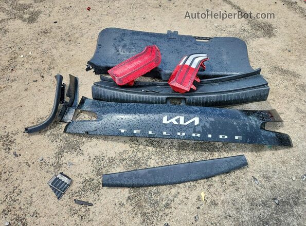 5XYP64HC3NG242091 2022 KIA TELLURIDE Черный Вид наклейки с VIN-кодом