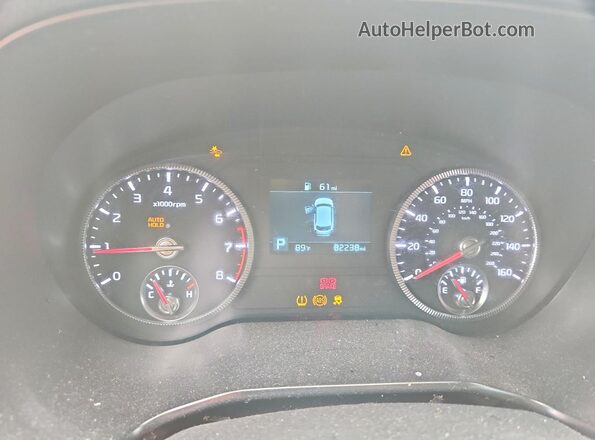 5XYP64HC3NG242091 2022 KIA TELLURIDE Черный Вид щитка приборов