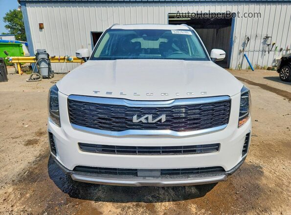 5XYP64HC3NG277309 2022 KIA TELLURIDE White Vista frontal
