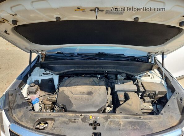 5XYP64HC3NG277309 2022 KIA TELLURIDE White Vista del compartimento del motor