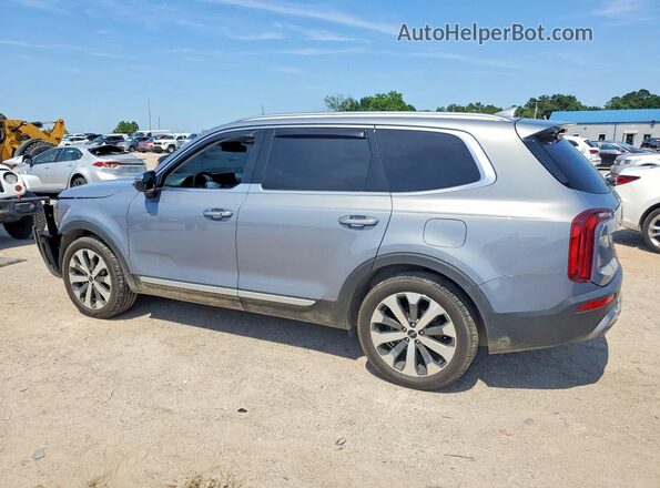 5XYP64HC3NG283434 2022 KIA TELLURIDE Серебряный Задняя левая четверть