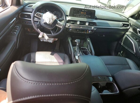 5XYP64HC3NG283434 2022 KIA TELLURIDE Серебряный Вид панели приборов