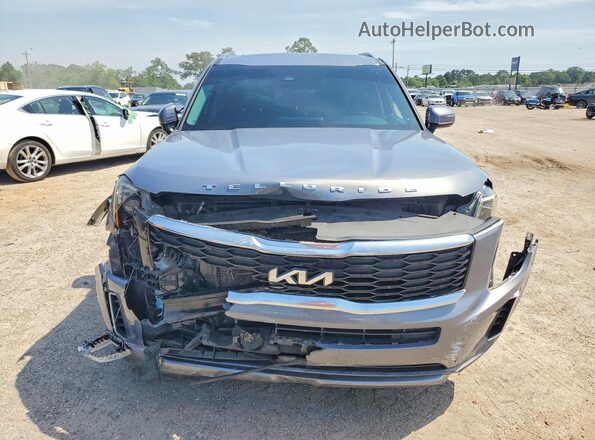 5XYP64HC3NG283434 2022 KIA TELLURIDE Серебряный Вид спереди