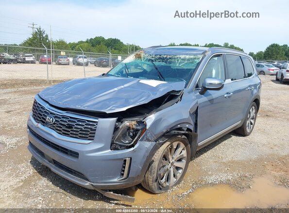 5XYP64HC5LG027227 2020 KIA TELLURIDE Gray Передня ліва чверть