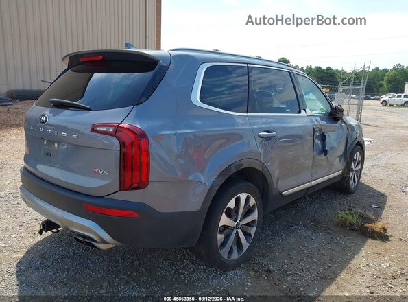 5XYP64HC5LG027227 2020 KIA TELLURIDE Gray Задня права чверть