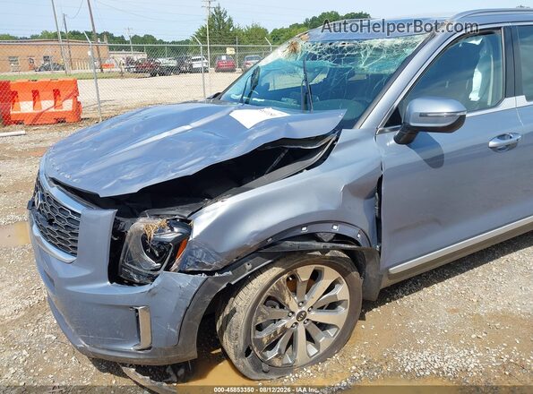 5XYP64HC5LG027227 2020 KIA TELLURIDE Gray Вид щитка приладів