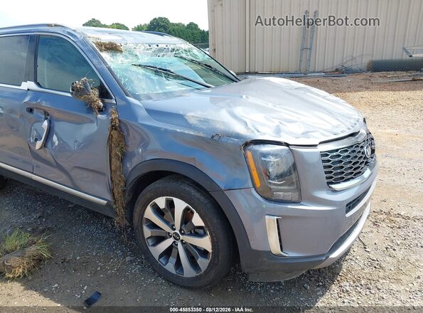 5XYP64HC5LG027227 2020 KIA TELLURIDE Gray Вид задньої частини салону