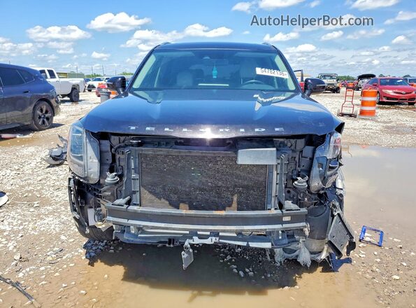 5XYP64HC6MG123031 2021 KIA TELLURIDE Black წინა ხედი