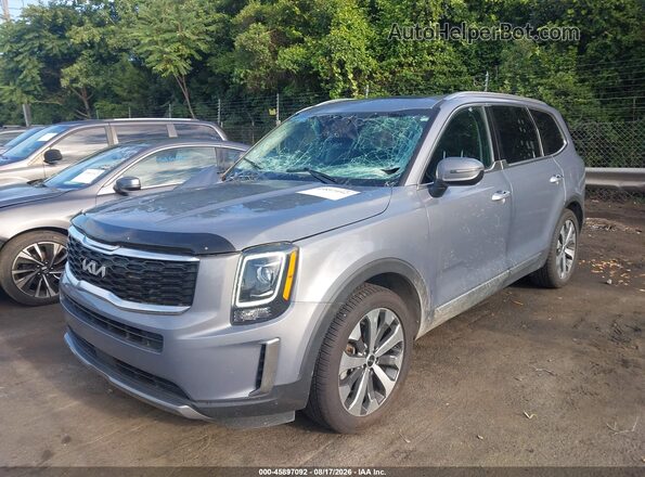 5XYP64HC6NG216584 2022 KIA TELLURIDE Gray Front left
