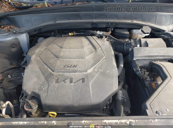 5XYP64HC6NG216584 2022 KIA TELLURIDE Gray Rear view