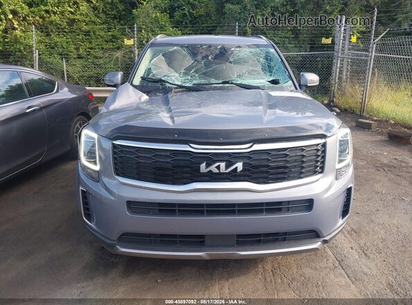 5XYP64HC6NG216584 2022 KIA TELLURIDE Gray Instrument cluster view
