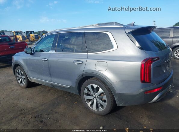 5XYP64HC6NG216584 2022 KIA TELLURIDE Gray 360 interior view