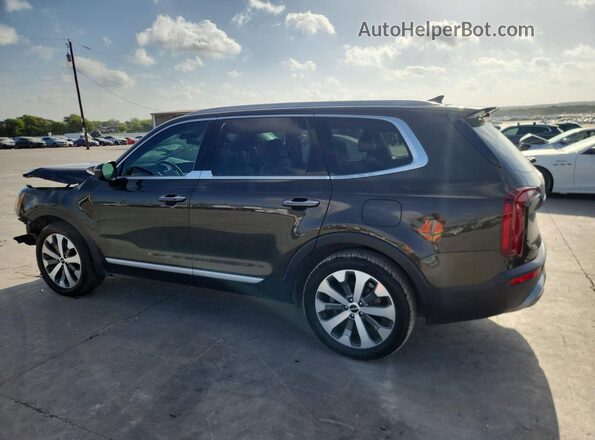 5XYP64HC7NG210759 2022 KIA TELLURIDE Gray Tył lewy