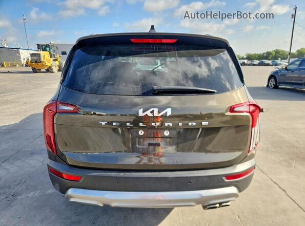 5XYP64HC7NG210759 2022 KIA TELLURIDE Gray Widok z tyłu
