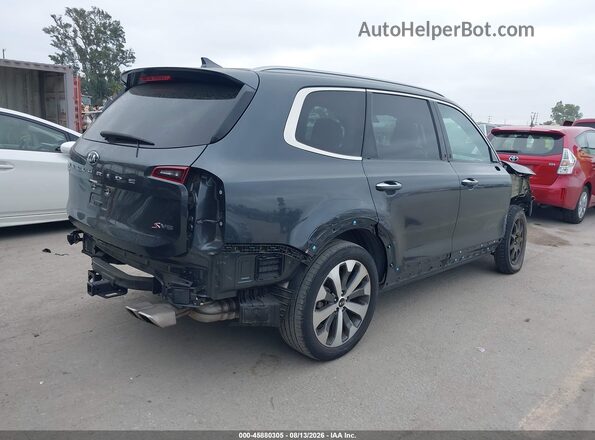 5XYP64HC8LG026587 2020 KIA TELLURIDE Black Tył prawy