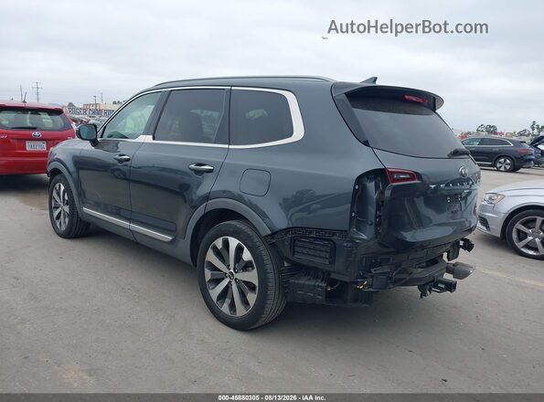 5XYP64HC8LG026587 2020 KIA TELLURIDE Black Tył lewy