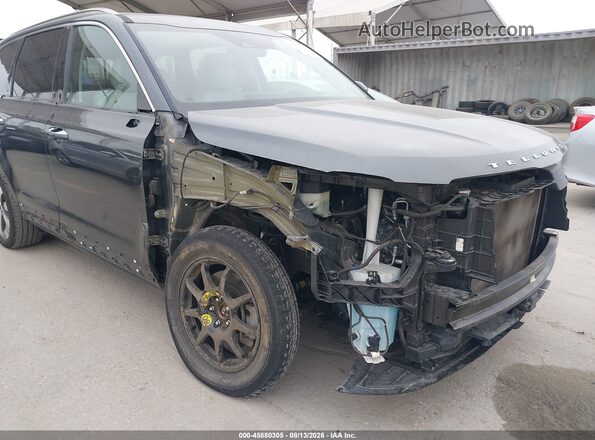 5XYP64HC8LG026587 2020 KIA TELLURIDE Black Widok z przodu