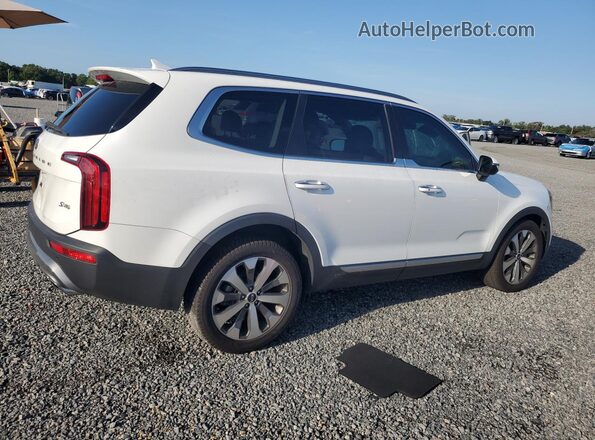 5XYP64HC8LG047441 2020 KIA TELLURIDE White უკანა მარჯვენა