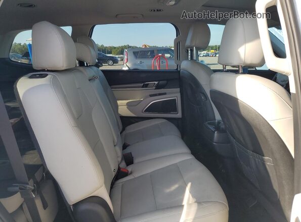 5XYP64HC8LG047441 2020 KIA TELLURIDE White უკანა სალონის ხედი