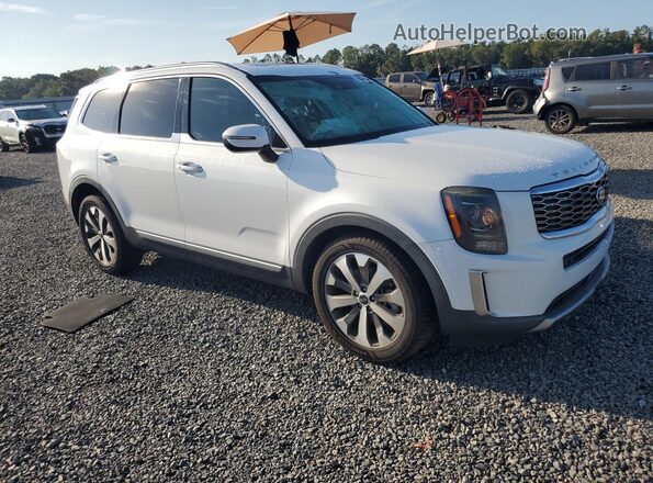 5XYP64HC8LG047441 2020 KIA TELLURIDE White წინა მარჯვენა
