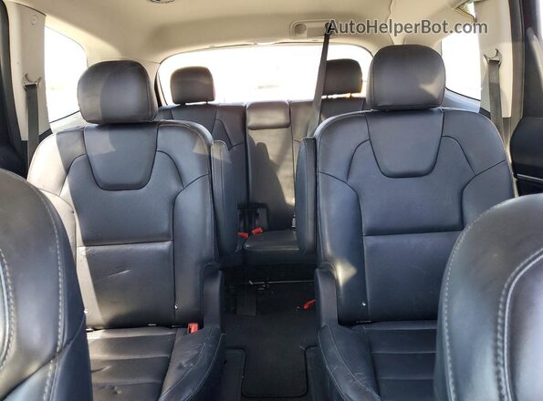 5XYP64HC9LG071876 2020 KIA TELLURIDE Burgundy Vista de los asientos traseros