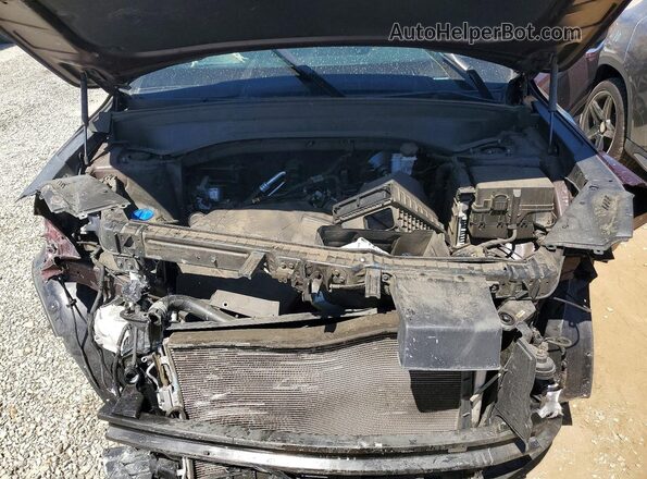 5XYP64HC9LG071876 2020 KIA TELLURIDE Burgundy Vista del compartimento del motor