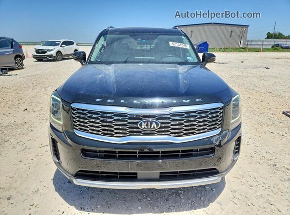 5XYP64HC9MG109141 2021 KIA TELLURIDE Черный Вид спереди