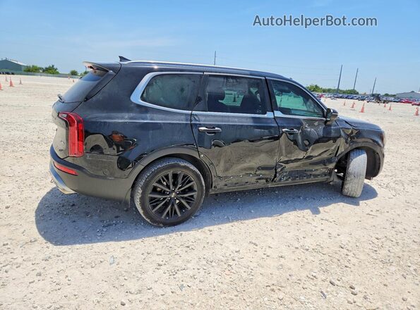 5XYP64HC9MG109141 2021 KIA TELLURIDE Черный Задняя правая четверть
