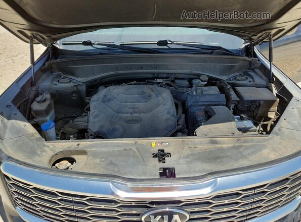 5XYP64HC9MG109141 2021 KIA TELLURIDE Черный Вид подкапотного пространства