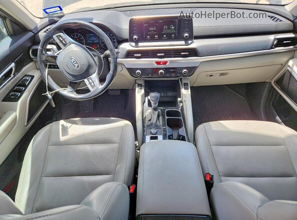 5XYP64HC9MG109141 2021 KIA TELLURIDE Черный Вид панели приборов