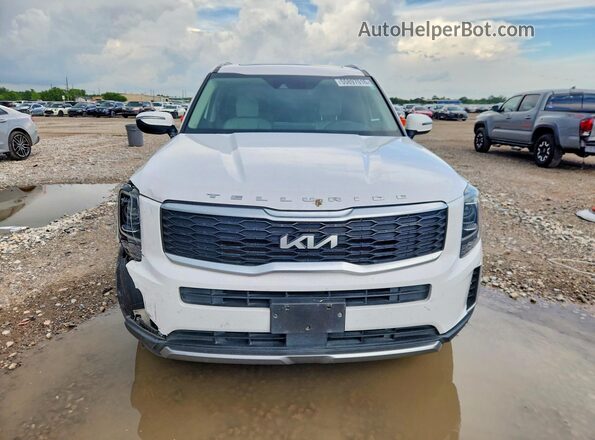 5XYP64HC9NG263236 2022 KIA TELLURIDE White წინა ხედი
