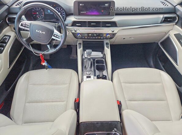 5XYP64HC9NG263236 2022 KIA TELLURIDE White წინა პანელის ხედი