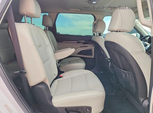 5XYP64HC9NG263236 2022 KIA TELLURIDE White უკანა სავარძლების ხედი