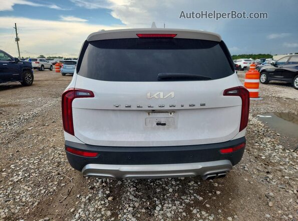 5XYP64HC9NG263236 2022 KIA TELLURIDE White უკანა ხედი