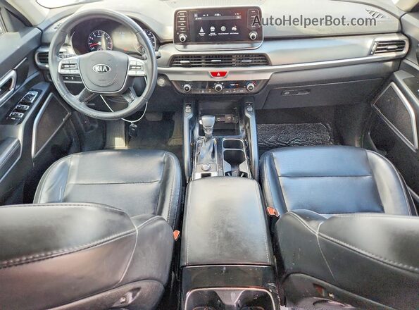 5XYP64HCXLG013677 2020 KIA TELLURIDE Silver Вид панелі приладів