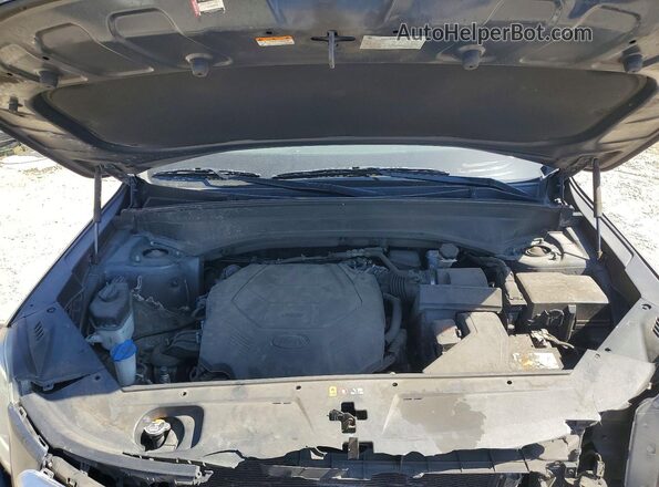 5XYP64HCXMG194507 2021 KIA TELLURIDE Gray ძრავის განყოფილების ხედი