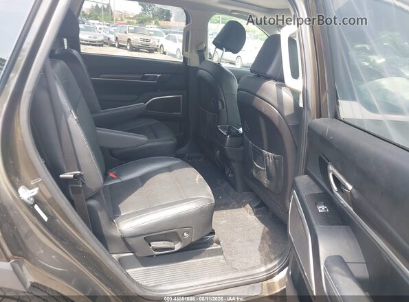 5XYP6DGC1PG362959 2023 KIA TELLURIDE Brown Widok naklejki z numerem VIN