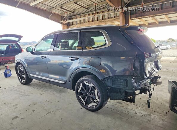 5XYP6DGC1RG432799 2024 KIA TELLURIDE Gray Հետևի ձախ