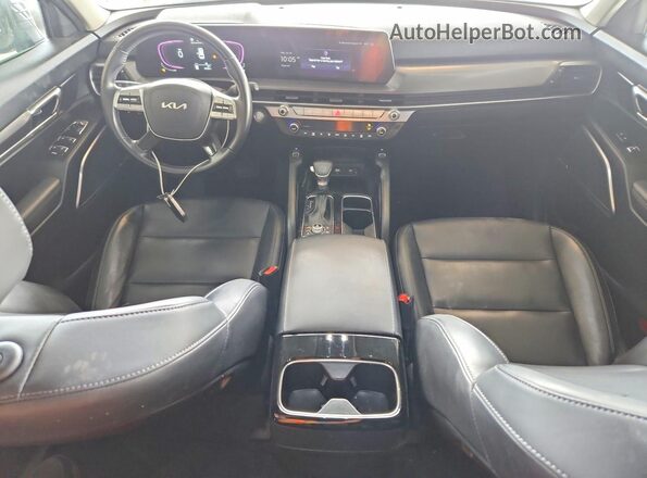 5XYP6DGC1RG432799 2024 KIA TELLURIDE Gray Առջևի վահանակի տեսք
