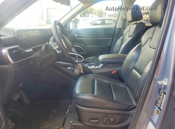 5XYP6DGC1SG587407 2025 KIA TELLURIDE Silver Vista interior delantera