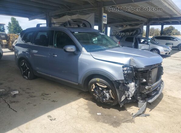 5XYP6DGC1SG587407 2025 KIA TELLURIDE Silver 